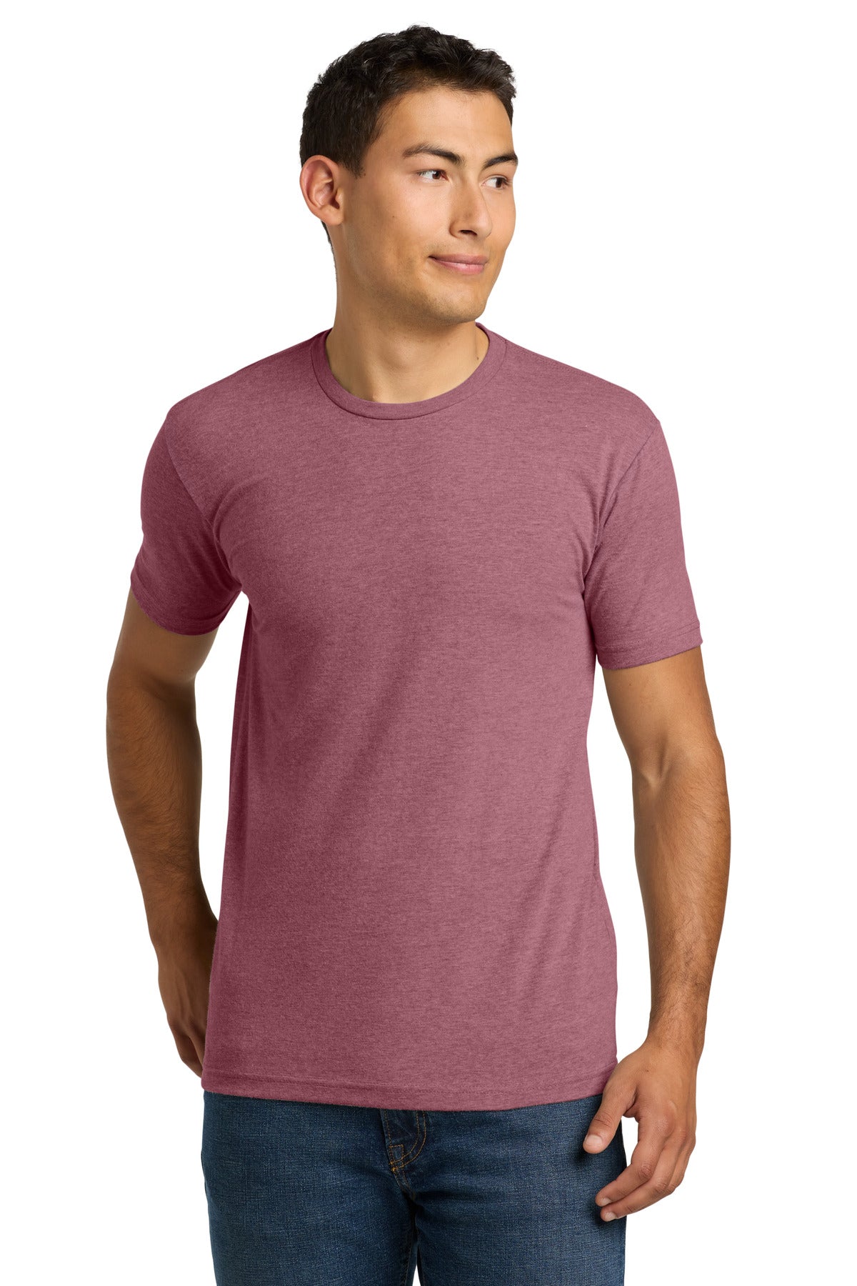 Custom Embroidery or DTF Print - Next Level Apparel ®  Adult CVC Tee. NL6210