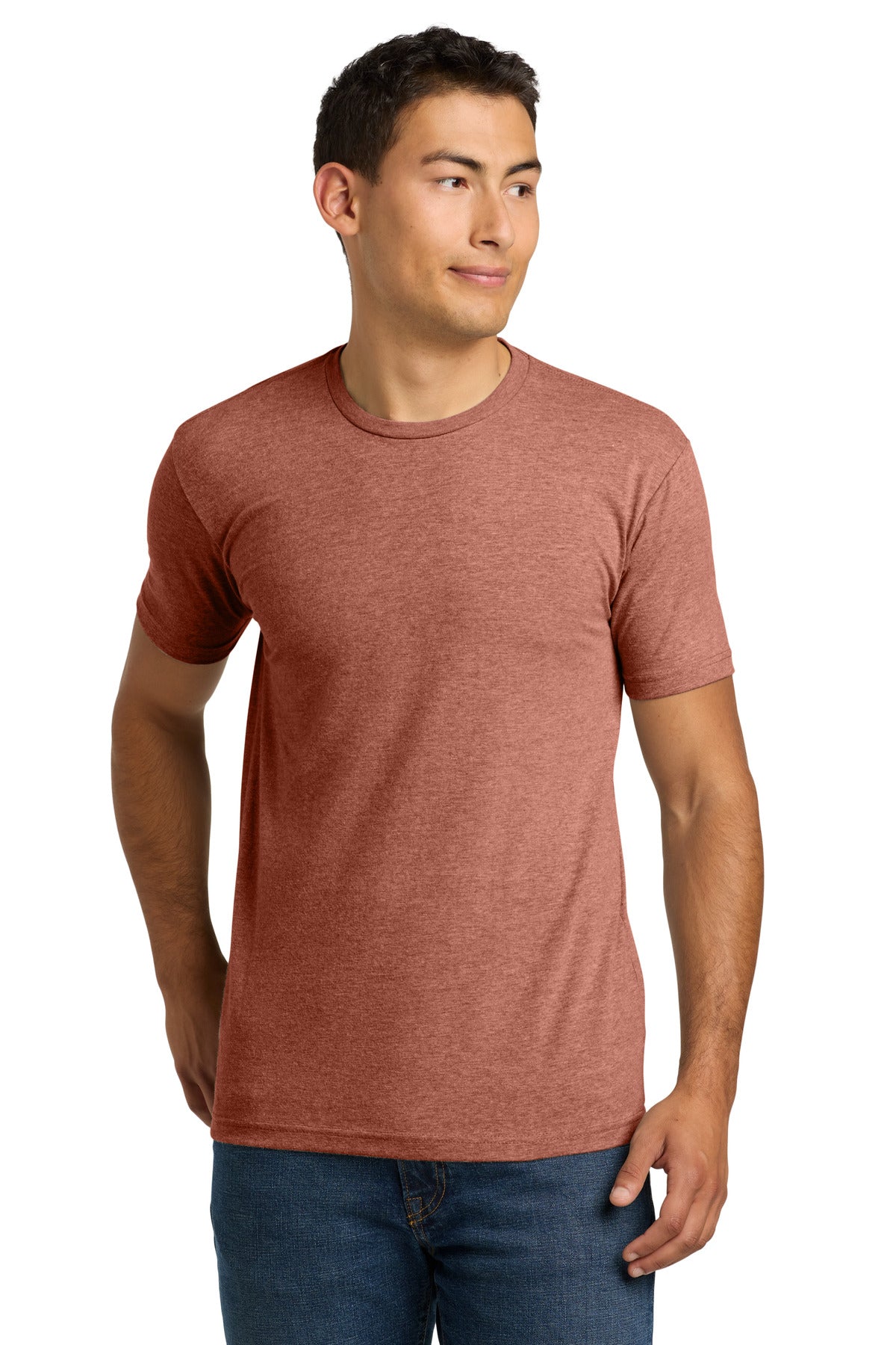 Custom Embroidery or DTF Print - Next Level Apparel ®  Adult CVC Tee. NL6210