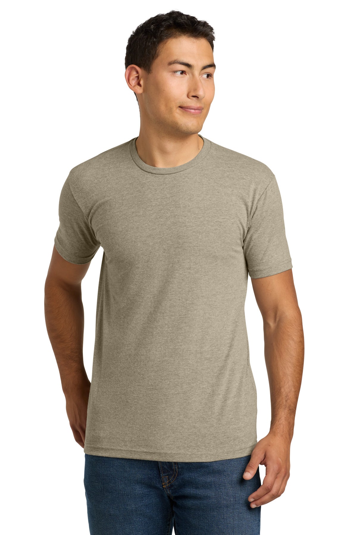 Custom Embroidery or DTF Print - Next Level Apparel ®  Adult CVC Tee. NL6210
