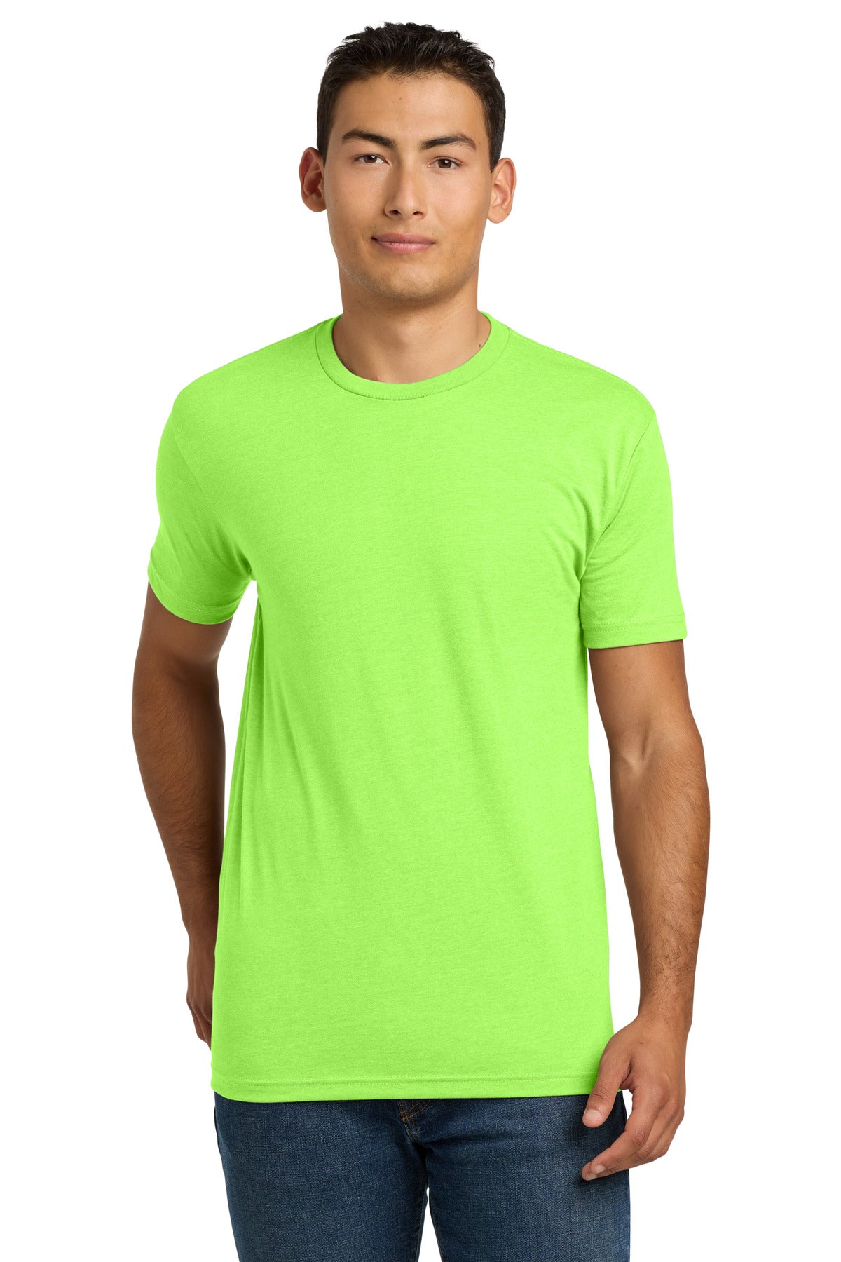 Custom Embroidery or DTF Print - Next Level Apparel ®  Adult CVC Tee. NL6210