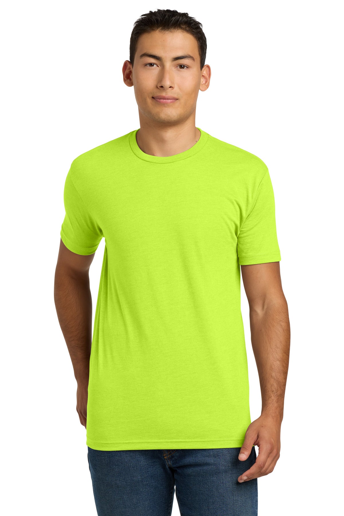 Custom Embroidery or DTF Print - Next Level Apparel ®  Adult CVC Tee. NL6210