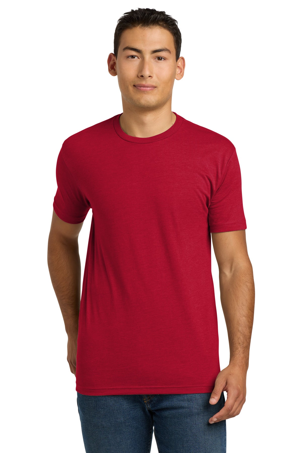 Custom Embroidery or DTF Print - Next Level Apparel ®  Adult CVC Tee. NL6210