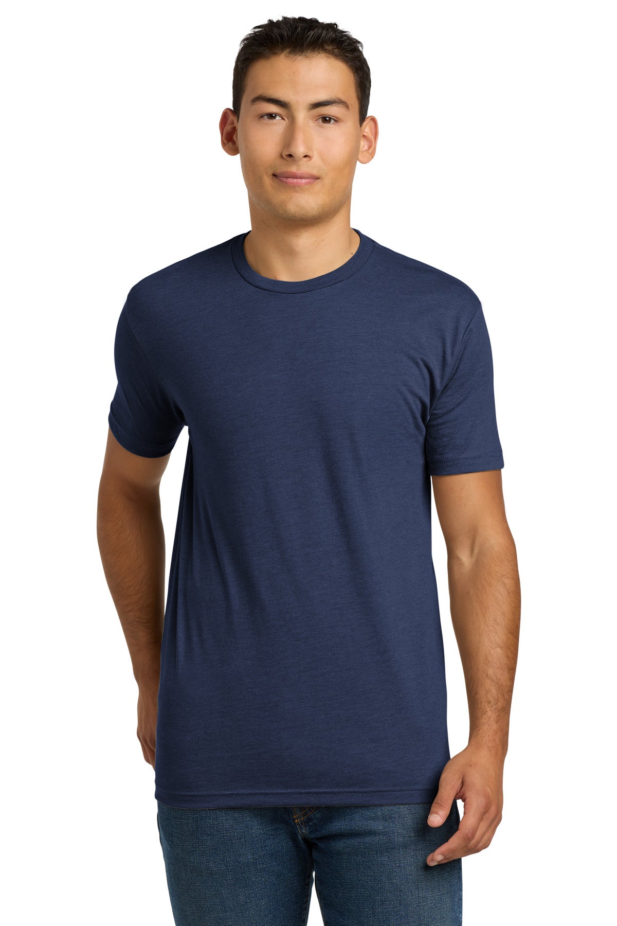 Custom Embroidery or DTF Print - Next Level Apparel ®  Adult CVC Tee. NL6210