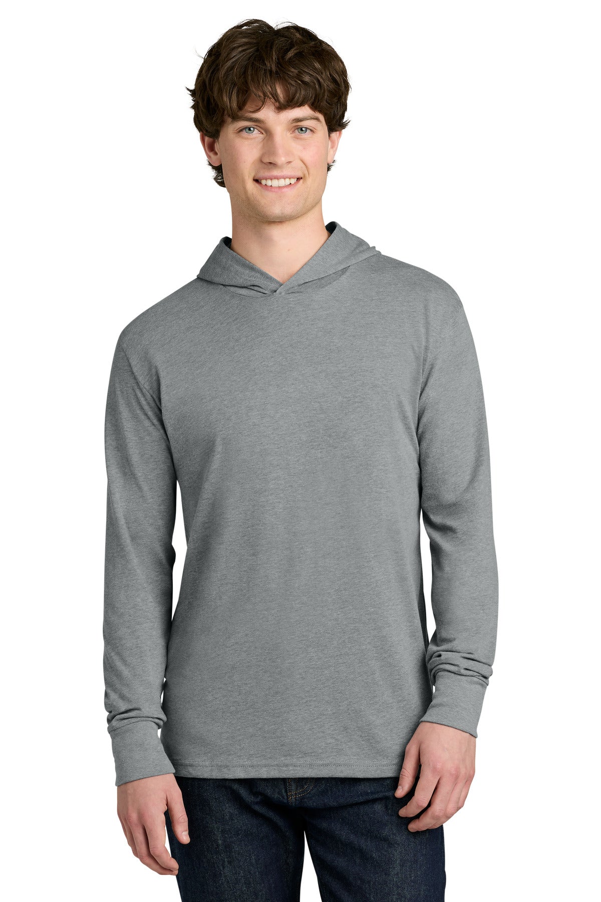 Custom Embroidery or DTF Print - Next Level Apparel ®  CVC Long Sleeve Hoodie NL6221