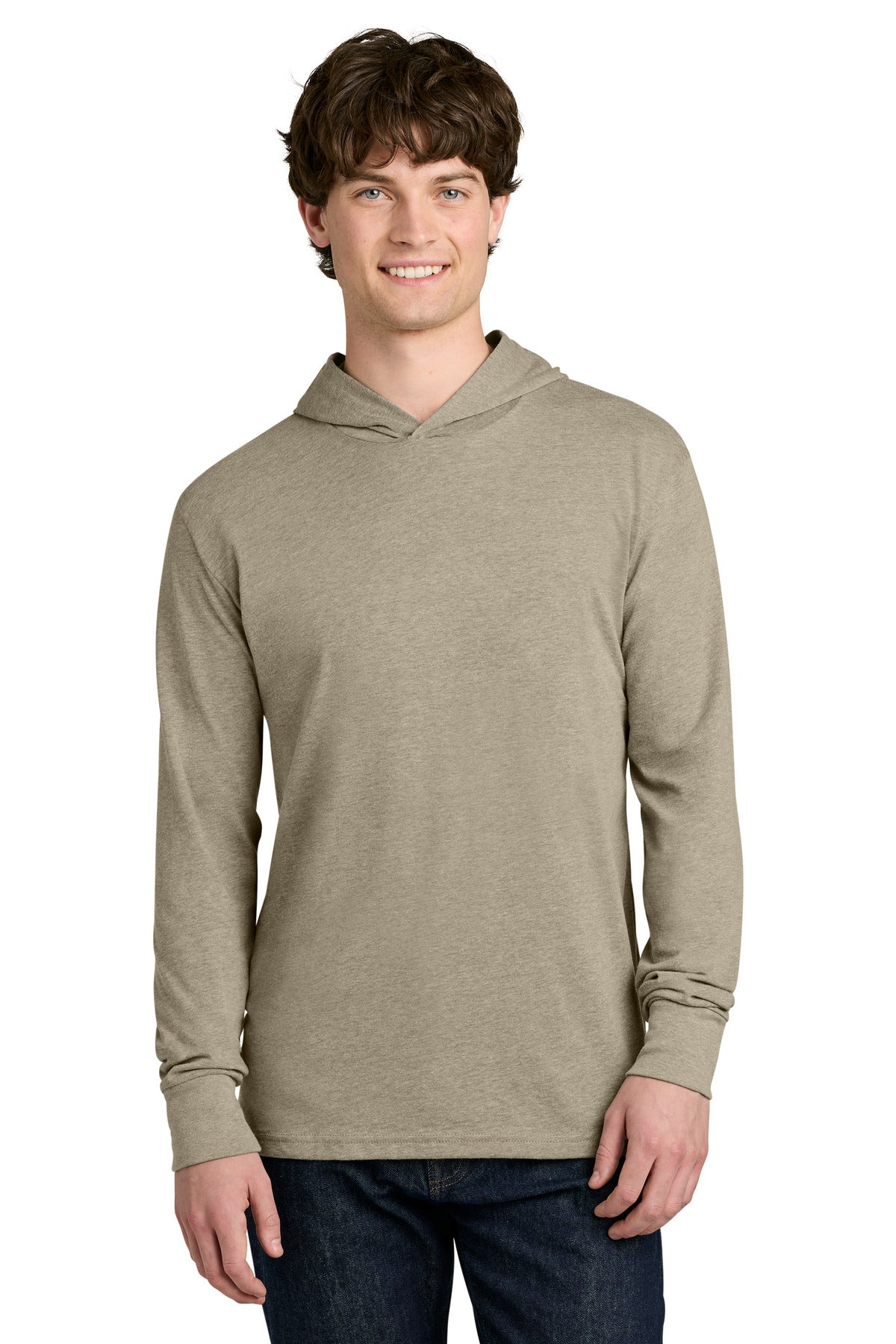 Custom Embroidery or DTF Print - Next Level Apparel ®  CVC Long Sleeve Hoodie NL6221