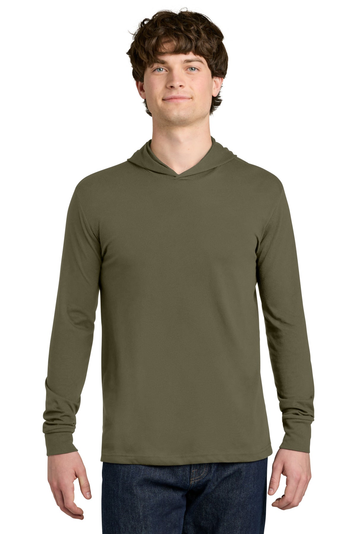 Custom Embroidery or DTF Print - Next Level Apparel ®  CVC Long Sleeve Hoodie NL6221
