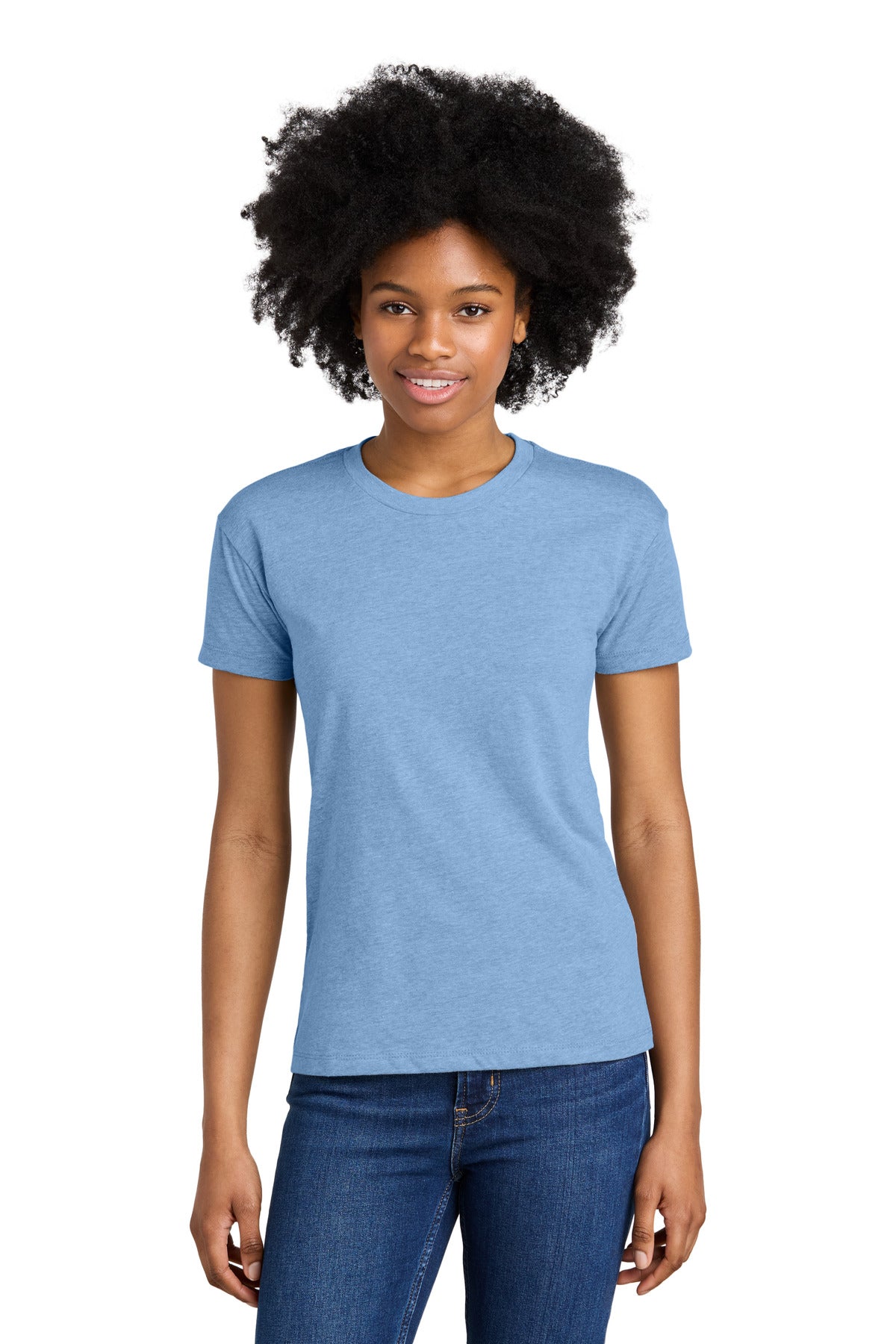Custom Embroidery or DTF Print - Next Level Apparel ®  Women's CVC Relaxed Tee NL6600