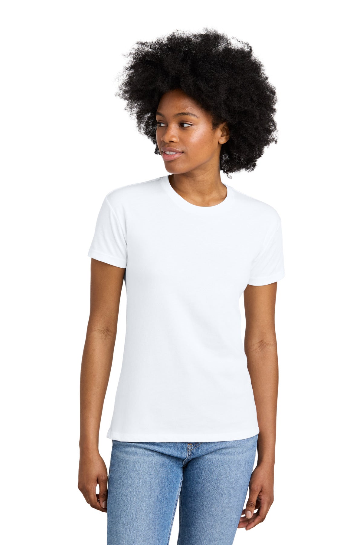 Custom Embroidery or DTF Print - Next Level Apparel ®  Women's CVC Relaxed Tee NL6600