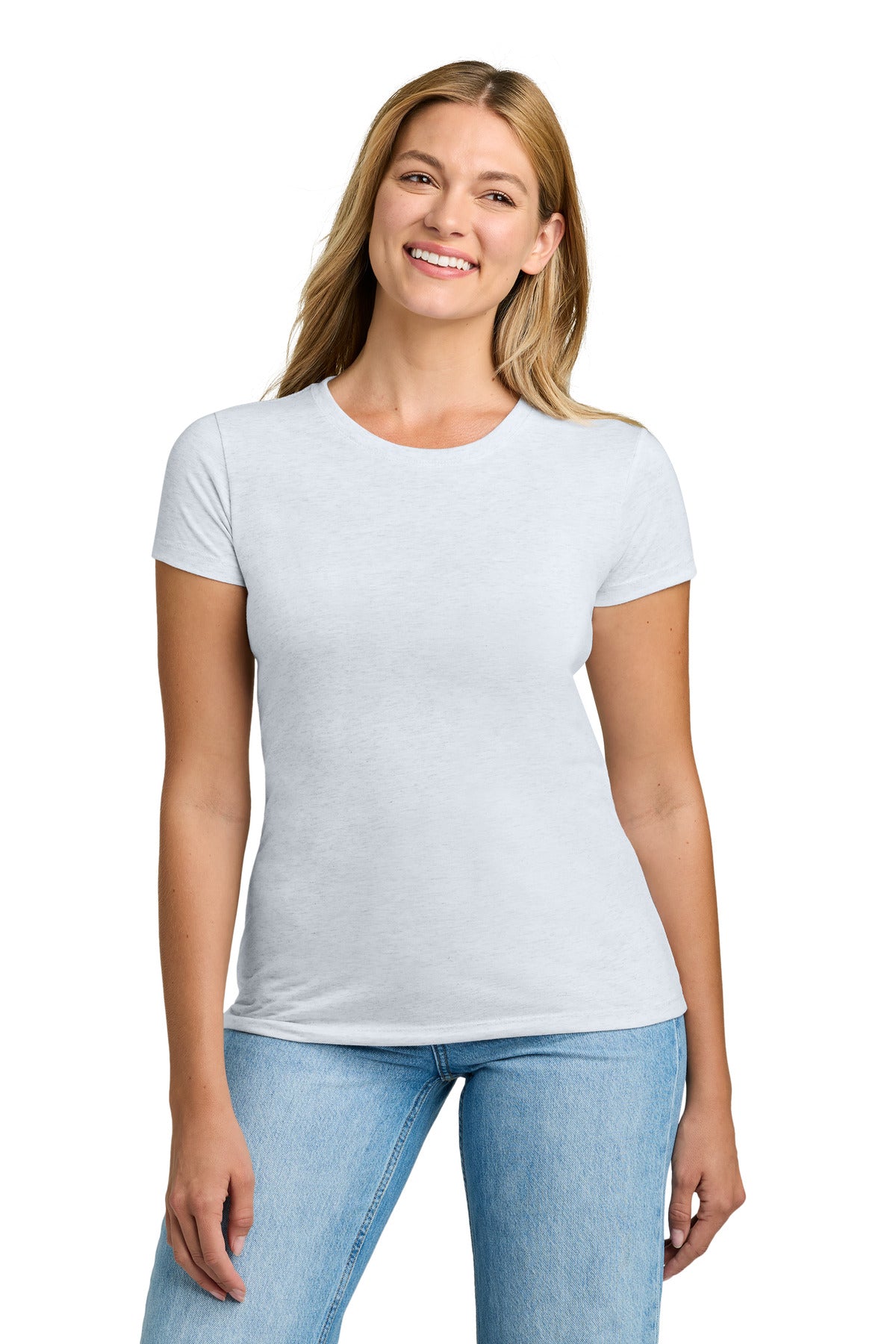 Custom Embroidery or DTF Print - Next Level Apparel ®   Women's Tri-Blend Tee. NL6710