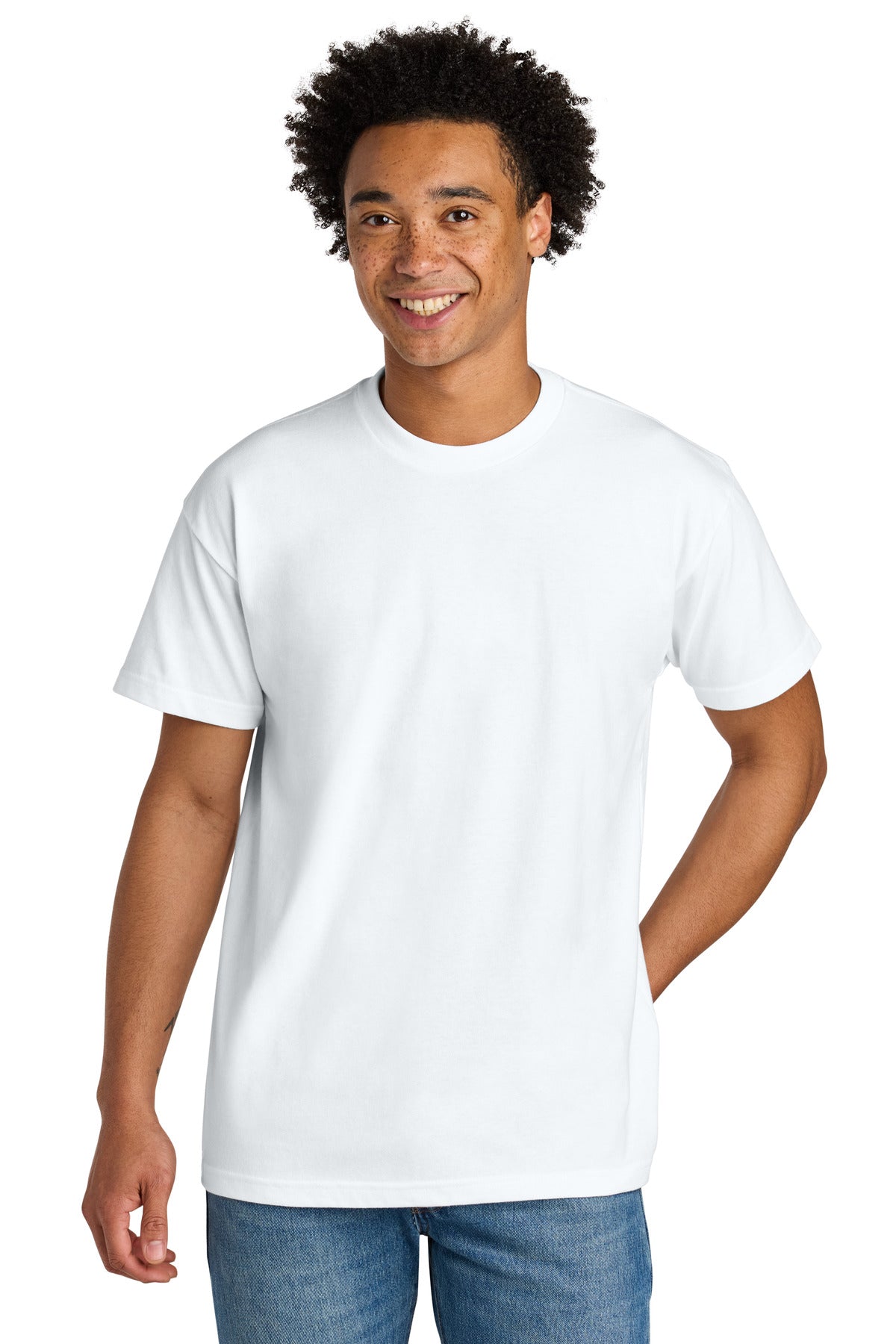 Custom Embroidery or DTF Print - Next Level Apparel ®  Heavyweight Tee NL7200