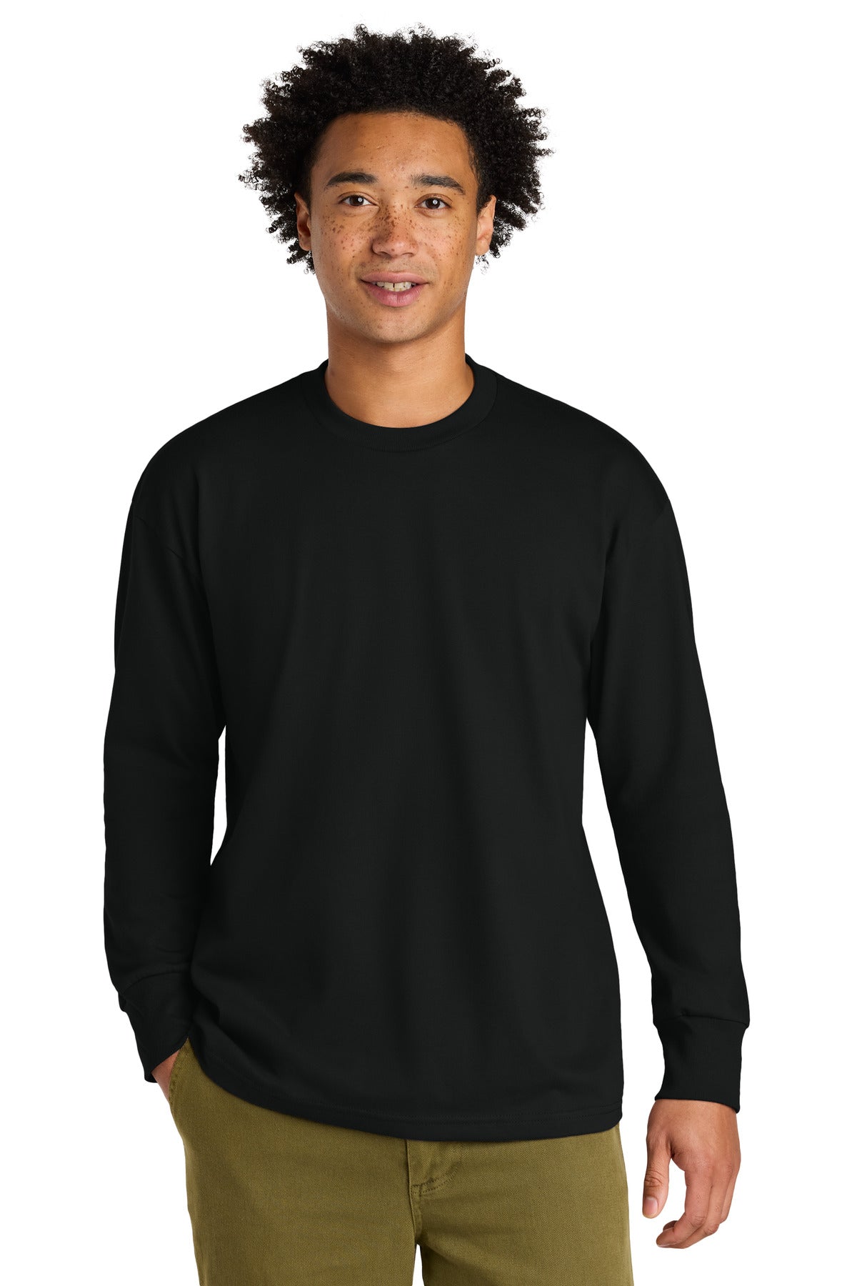 Custom Embroidery or DTF Print - Next Level Apparel ®  Heavyweight Long Sleeve Tee NL7211