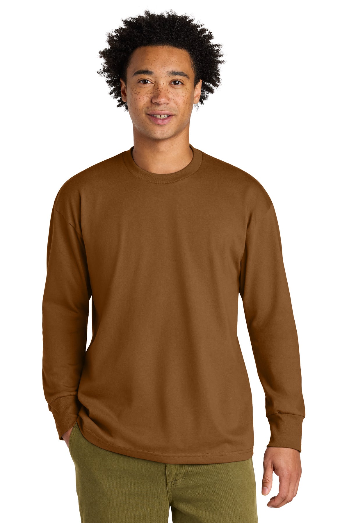 Custom Embroidery or DTF Print - Next Level Apparel ®  Heavyweight Long Sleeve Tee NL7211
