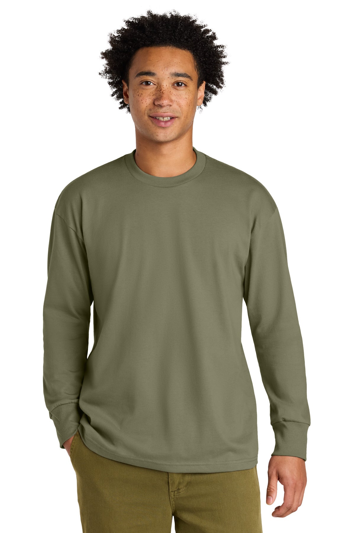 Custom Embroidery or DTF Print - Next Level Apparel ®  Heavyweight Long Sleeve Tee NL7211