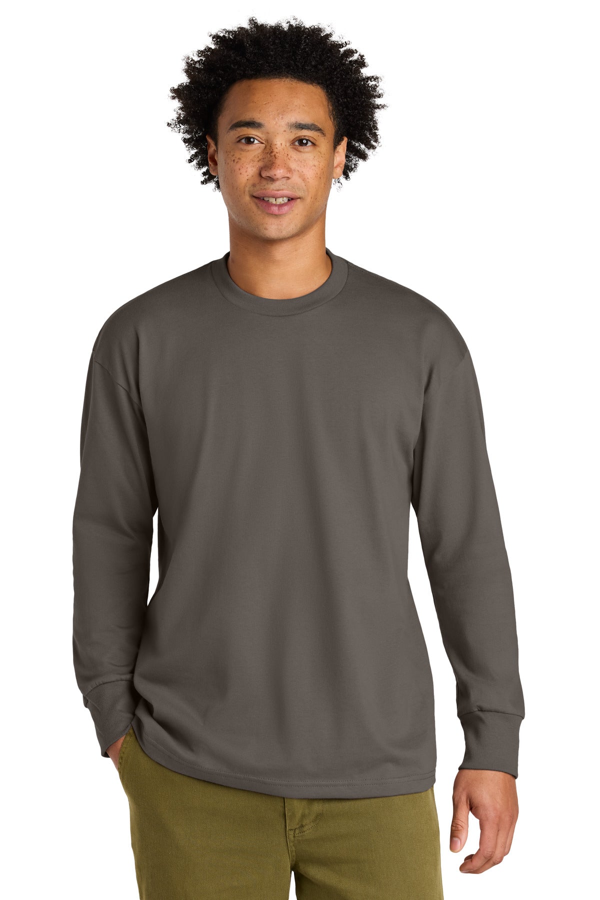 Custom Embroidery or DTF Print - Next Level Apparel ®  Heavyweight Long Sleeve Tee NL7211