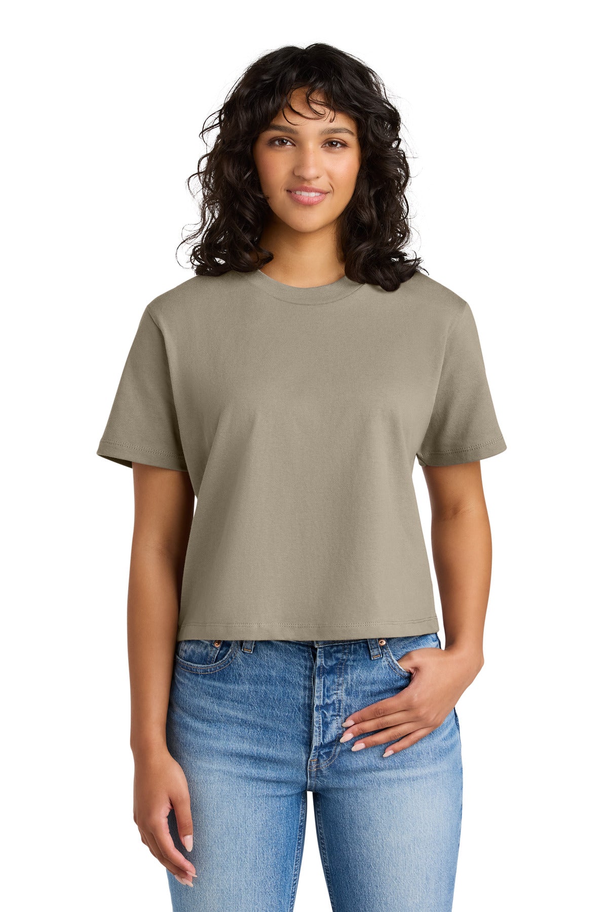 Custom Embroidery or DTF Print - Next Level Apparel ®  Women's Heavyweight Boxy Tee NL7610