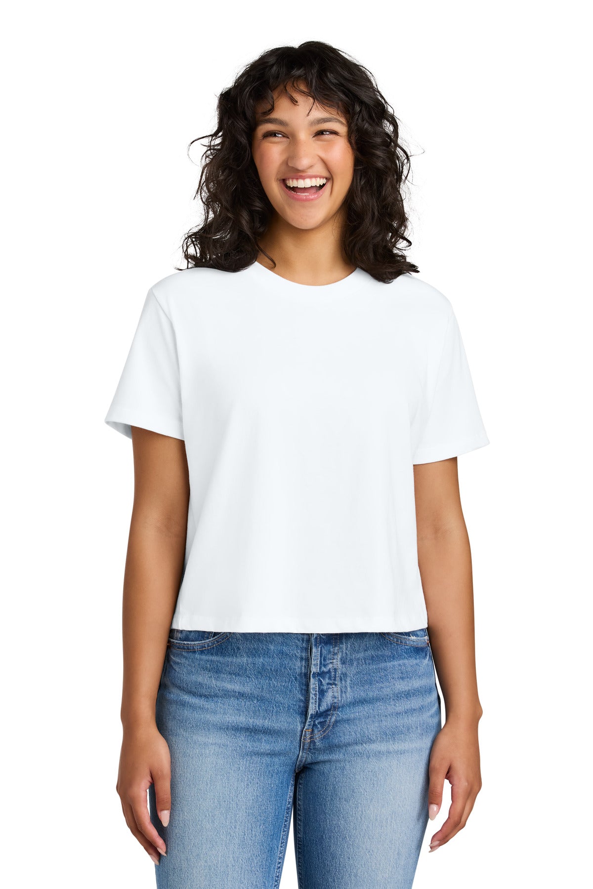 Custom Embroidery or DTF Print - Next Level Apparel ®  Women's Heavyweight Boxy Tee NL7610