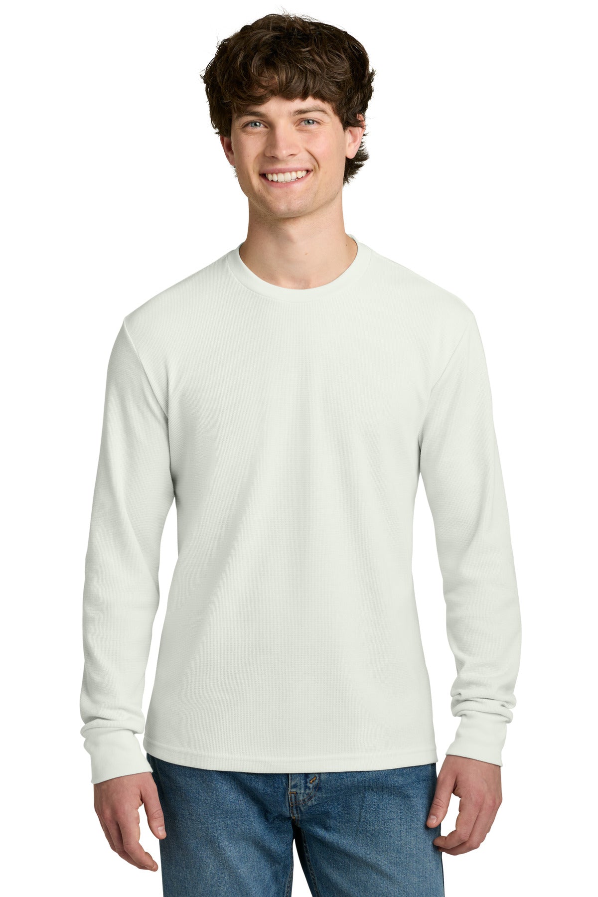 Custom Embroidery or DTF Print - Next Level Apparel ®  Ideal Thermal Long Sleeve Tee NL8211