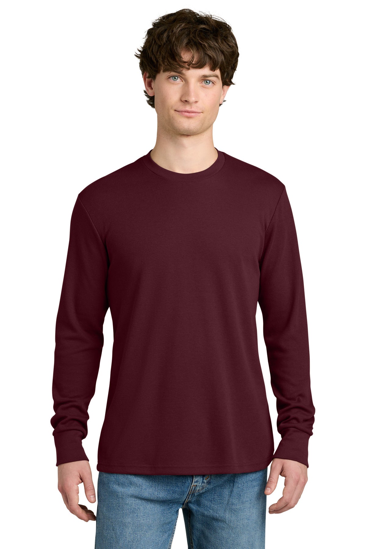 Custom Embroidery or DTF Print - Next Level Apparel ®  Ideal Thermal Long Sleeve Tee NL8211