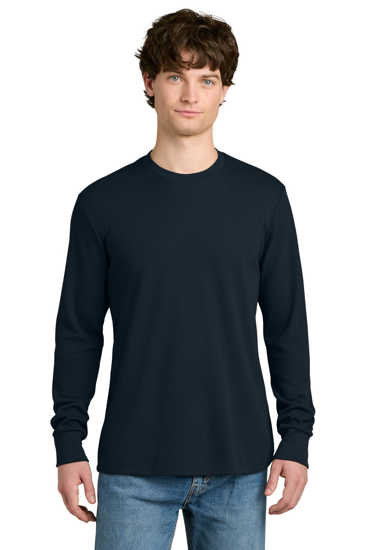 Custom Embroidery or DTF Print - Next Level Apparel ®  Ideal Thermal Long Sleeve Tee NL8211
