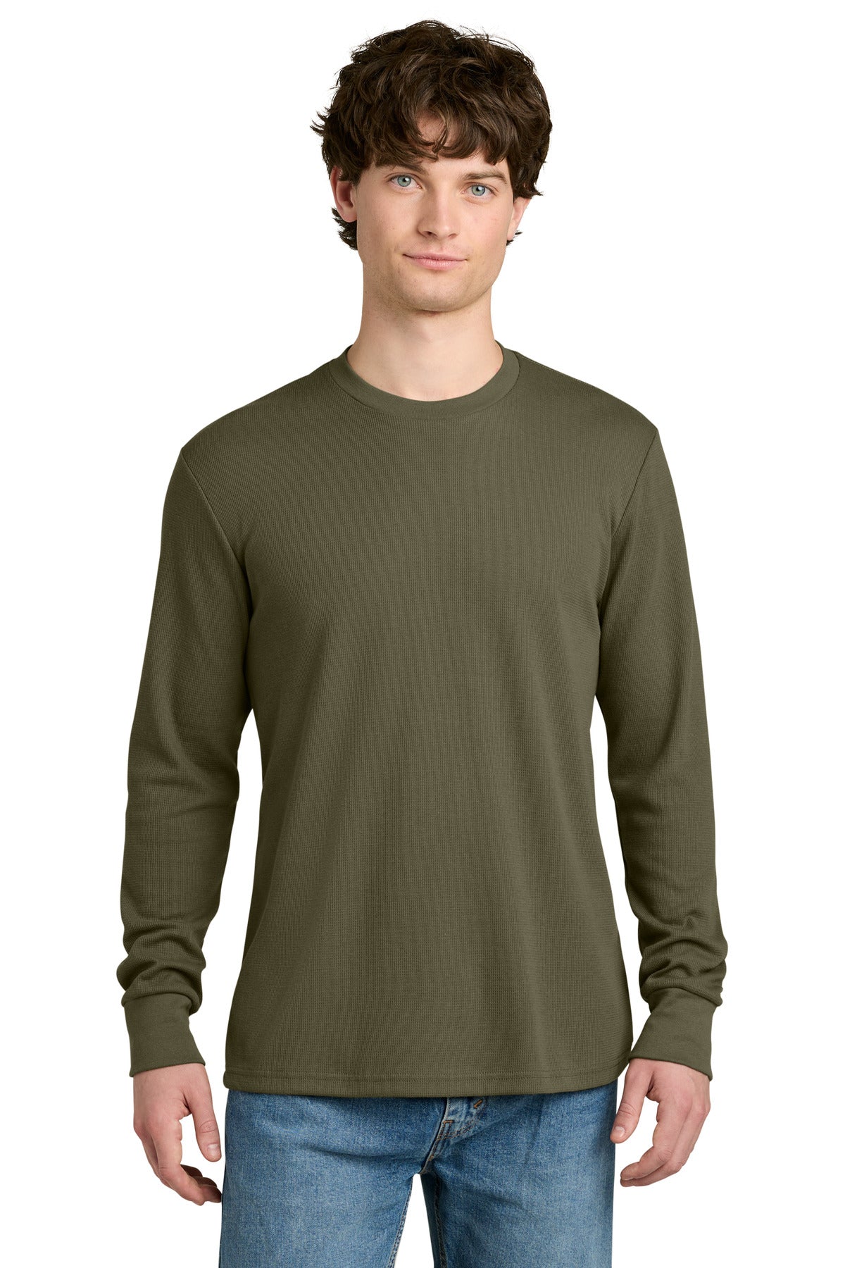 Custom Embroidery or DTF Print - Next Level Apparel ®  Ideal Thermal Long Sleeve Tee NL8211