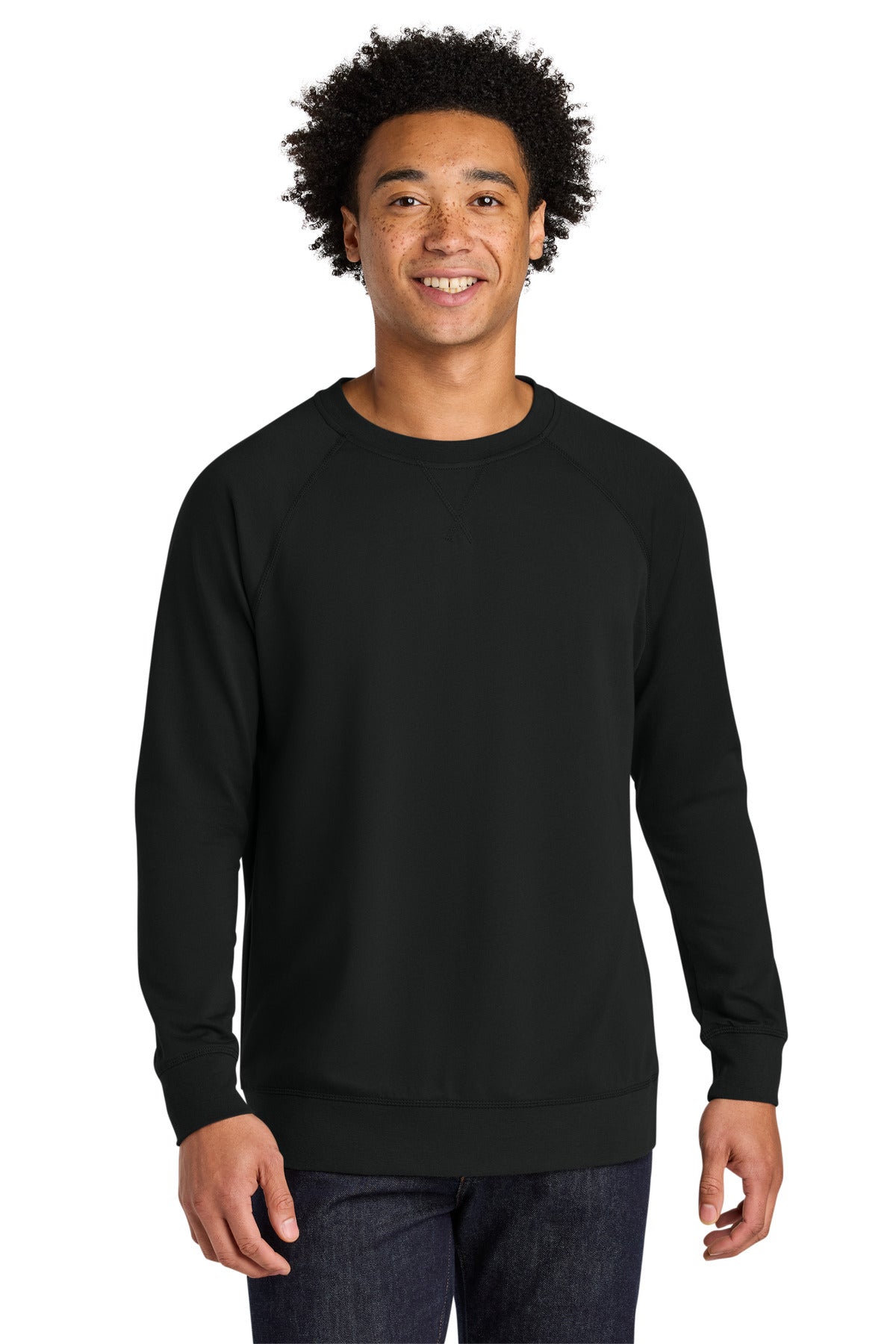 Custom Embroidery or DTF Print - Next Level Apparel ®  Laguna Raglan Sweatshirt NL9000