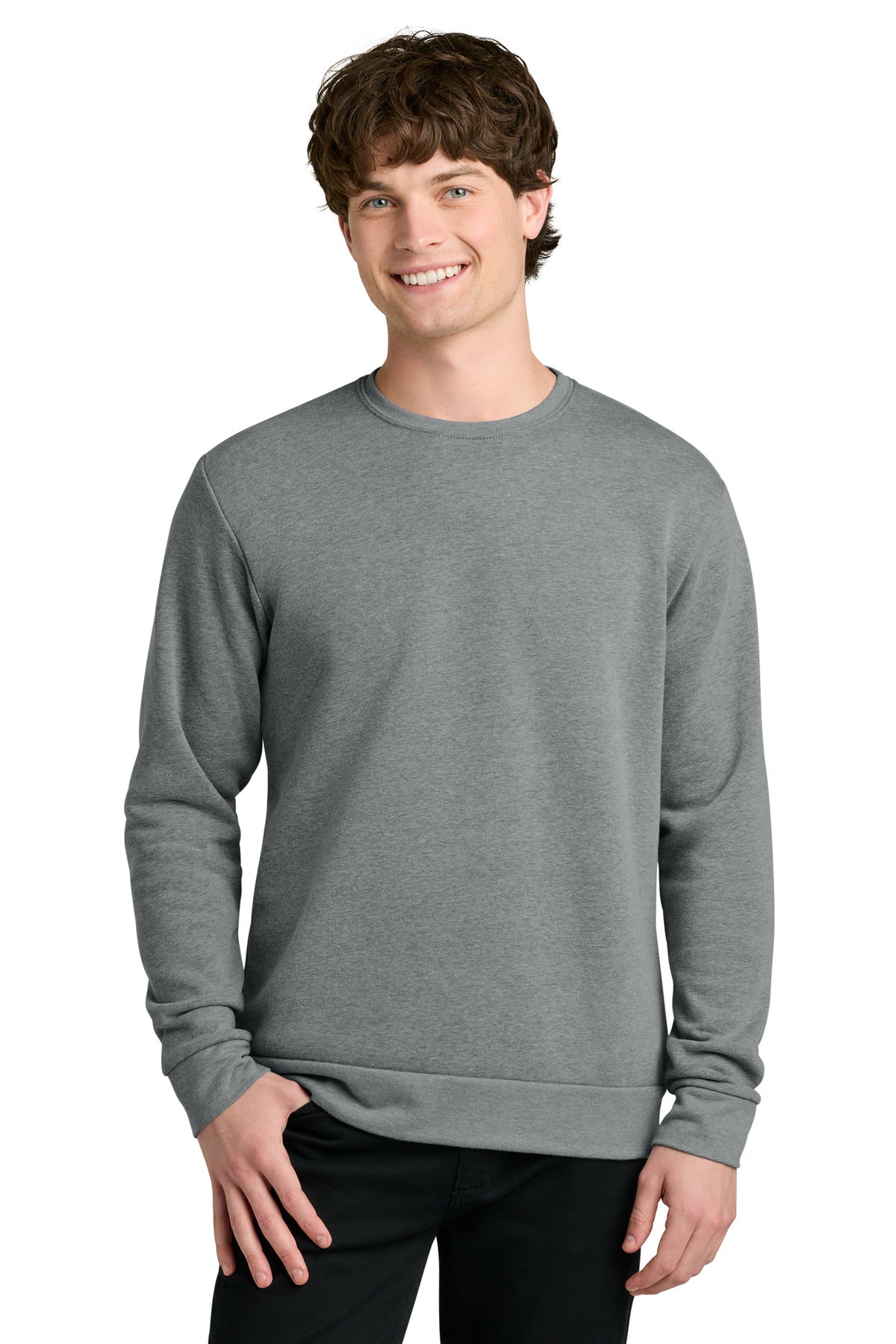 Custom Embroidery or DTF Print - Next Level Apparel ®  Adult Malibu Crewneck Sweatshirt NL9002