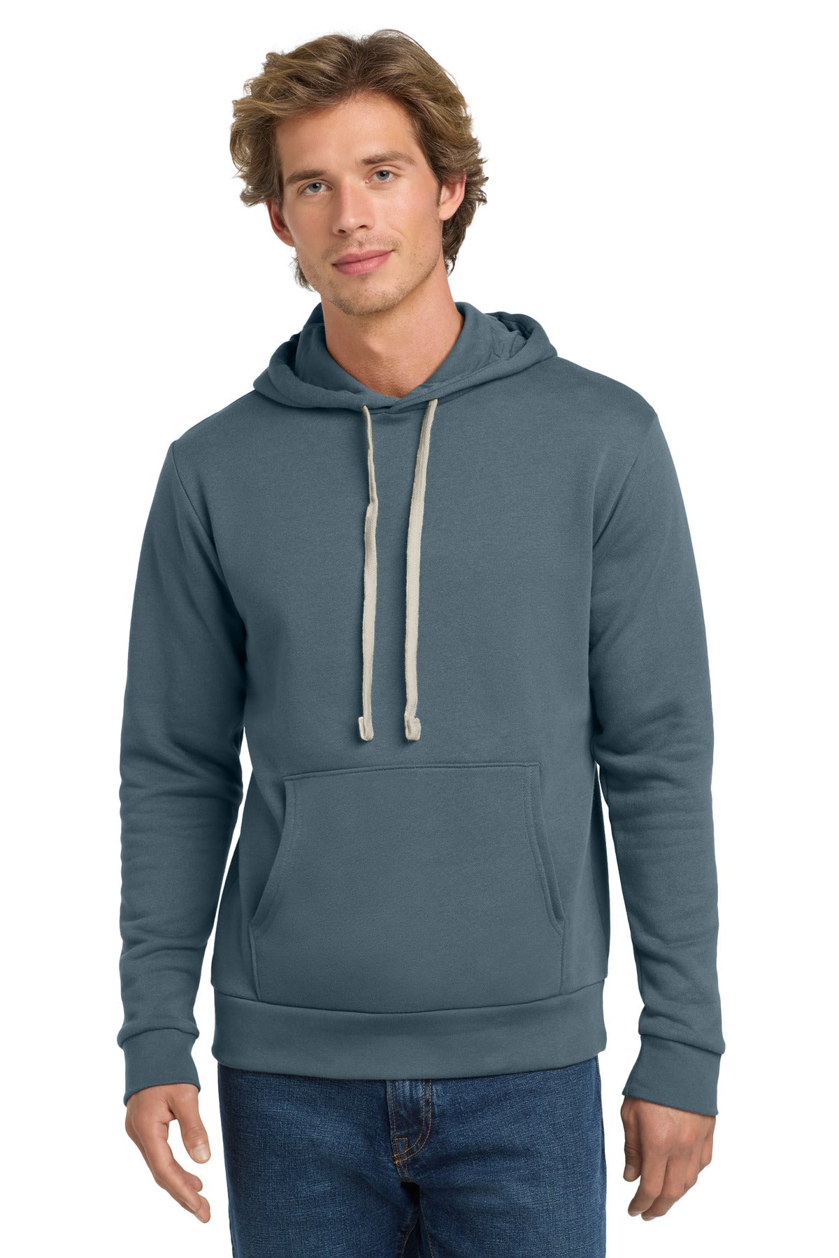 Custom Embroidery or DTF Print - Next Level Apparel ®    Adult Santa Barbara Pullover Hoodie. NL9303