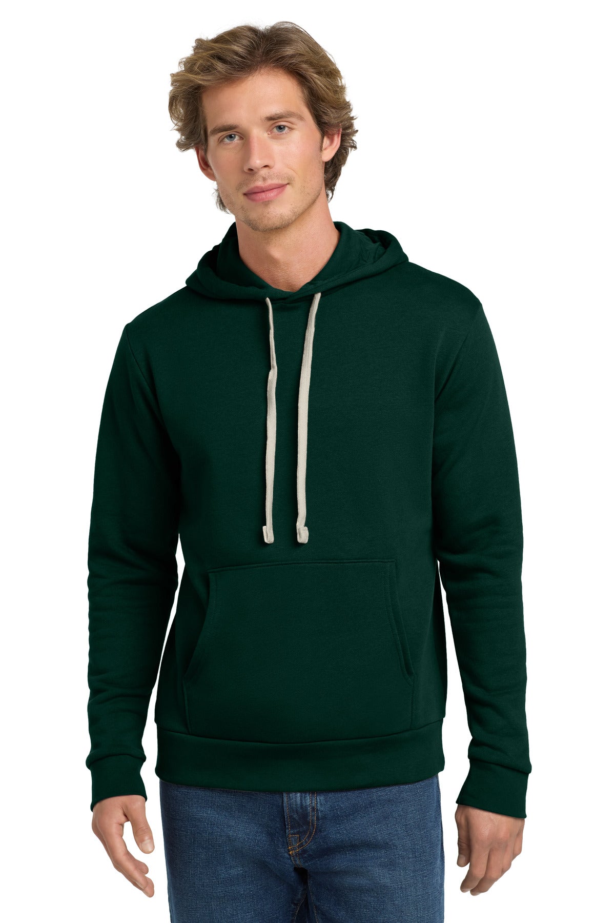 Custom Embroidery or DTF Print - Next Level Apparel ®    Adult Santa Barbara Pullover Hoodie. NL9303