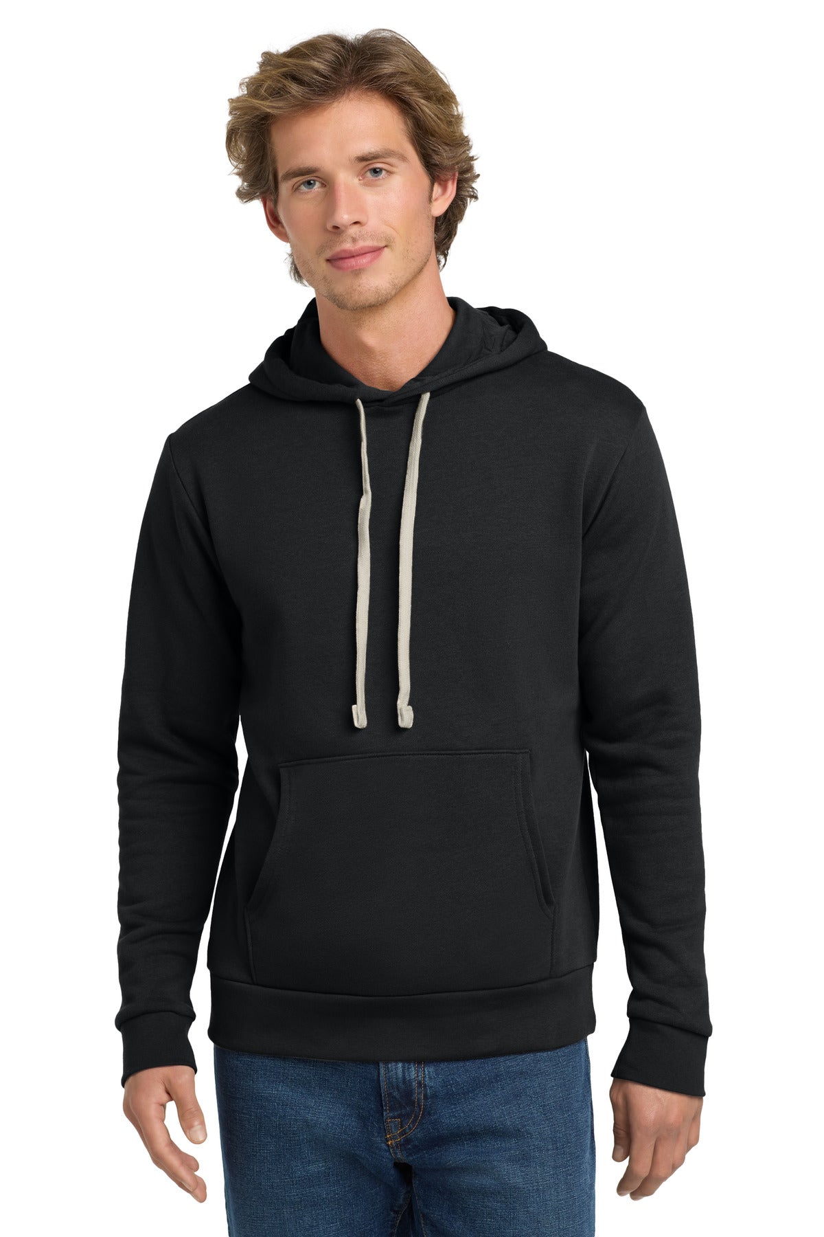 Custom Embroidery or DTF Print - Next Level Apparel ®    Adult Santa Barbara Pullover Hoodie. NL9303