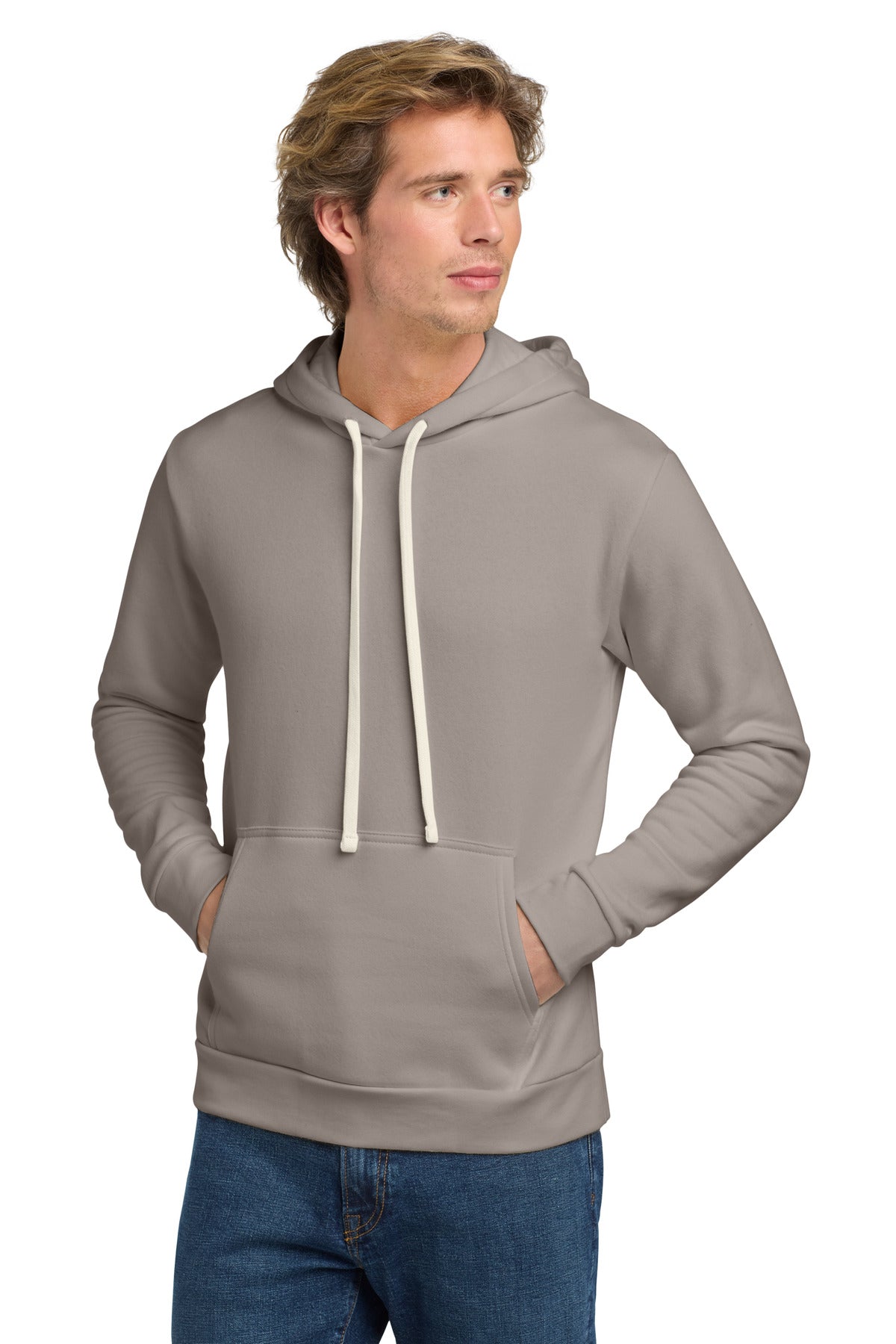 Custom Embroidery or DTF Print - Next Level Apparel ®    Adult Santa Barbara Pullover Hoodie. NL9303