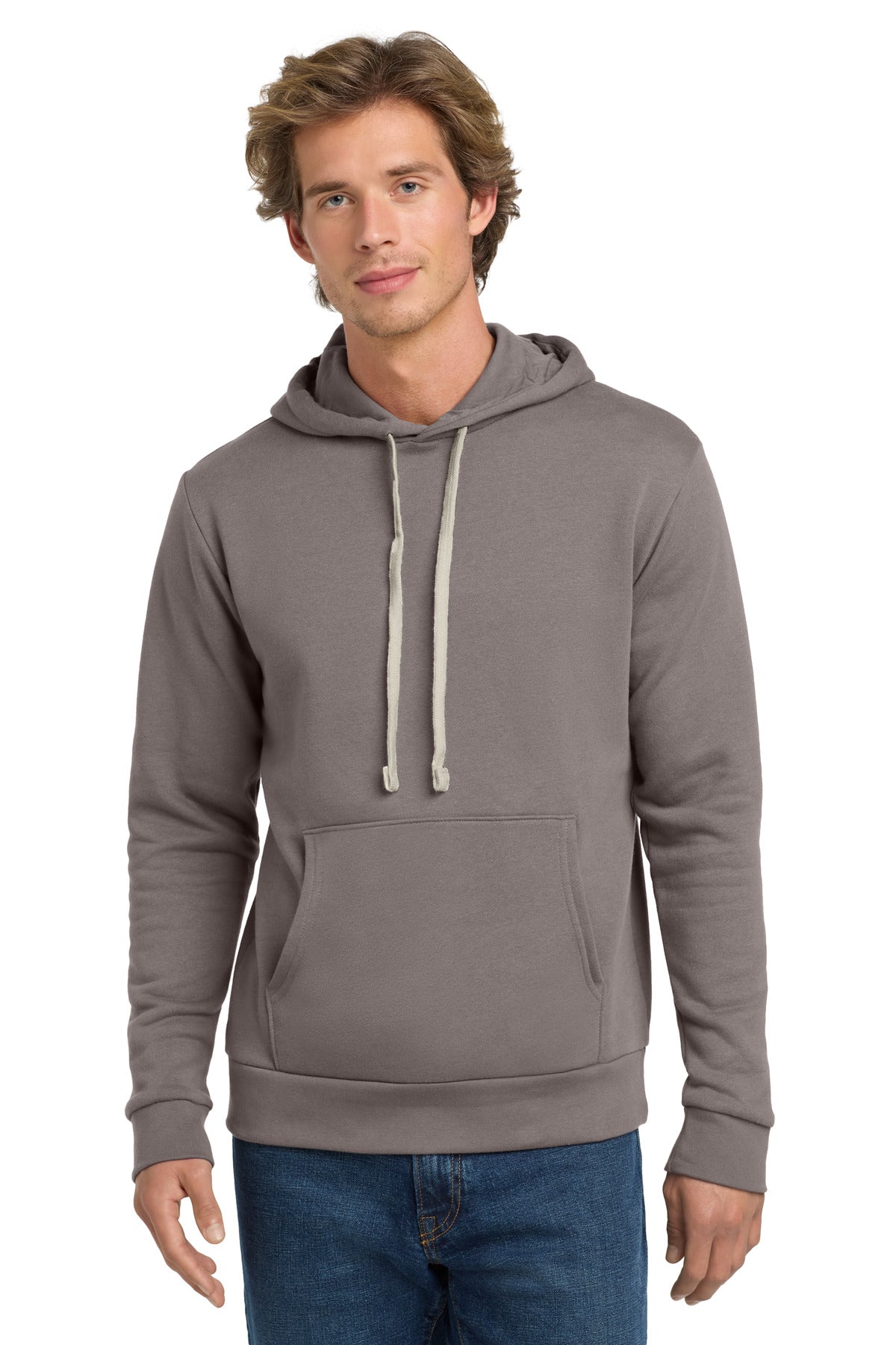 Custom Embroidery or DTF Print - Next Level Apparel ®    Adult Santa Barbara Pullover Hoodie. NL9303