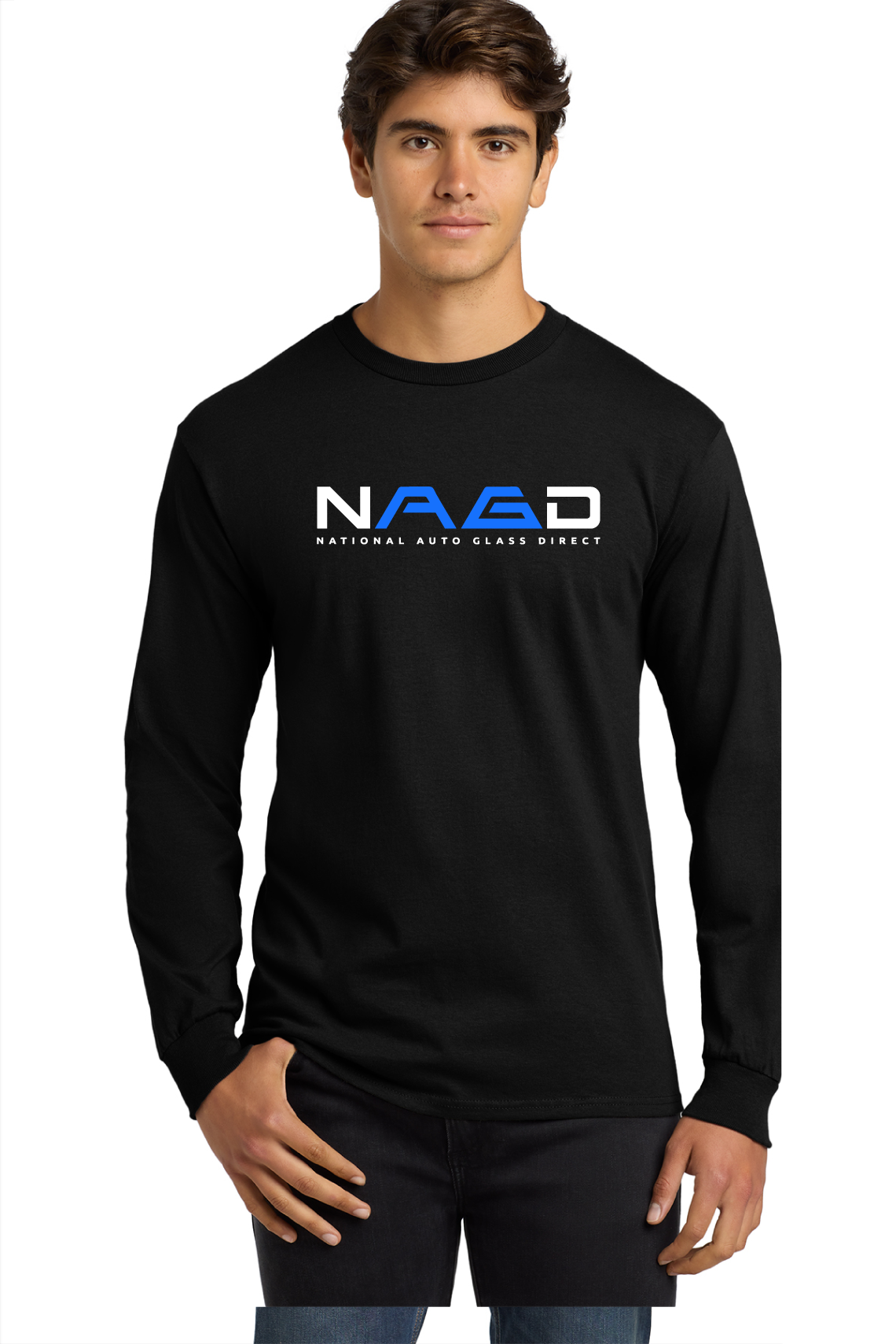 National Auto Glass Direct NAGD - Gildan® Ultra Cotton® 100% US Cotton Long Sleeve T-Shirt - G2400