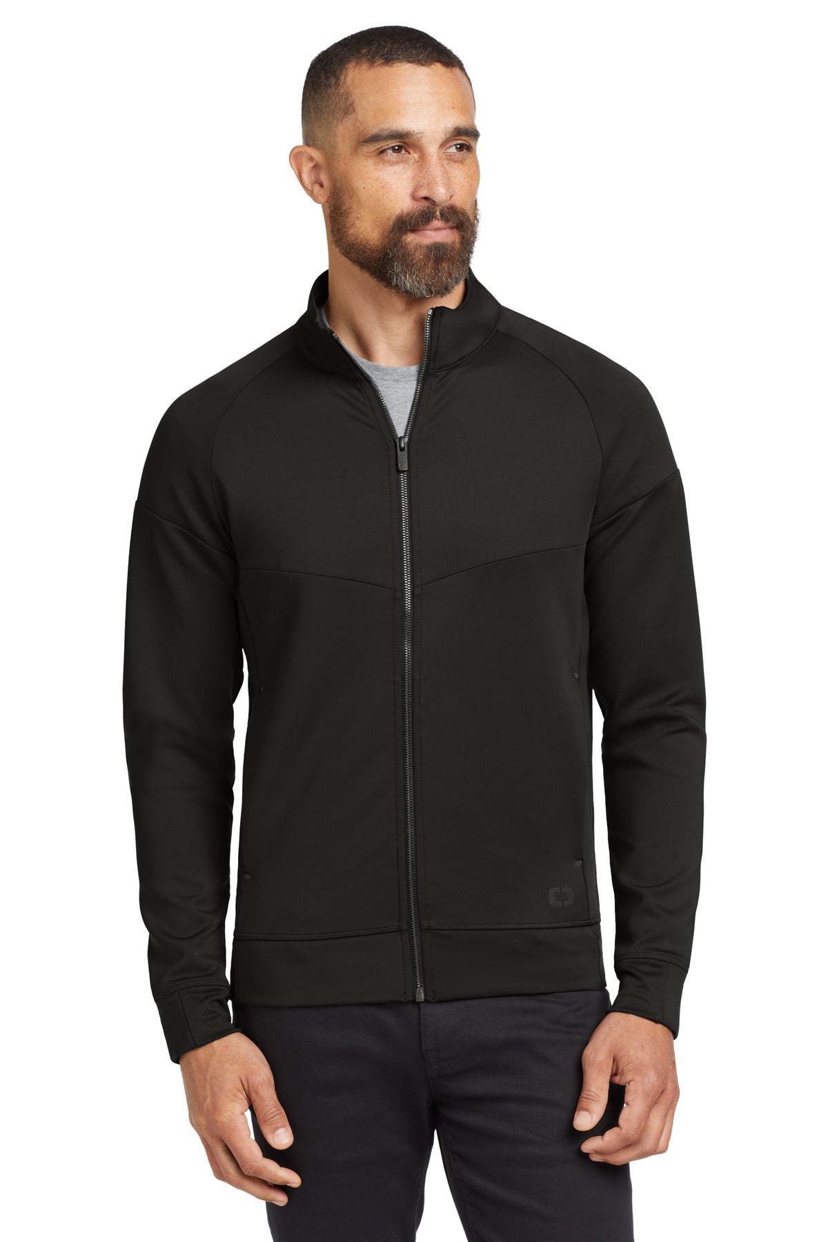 Custom Embroidered or DTF Print on OGIO  ®  Modern Performance Full-Zip. OE703