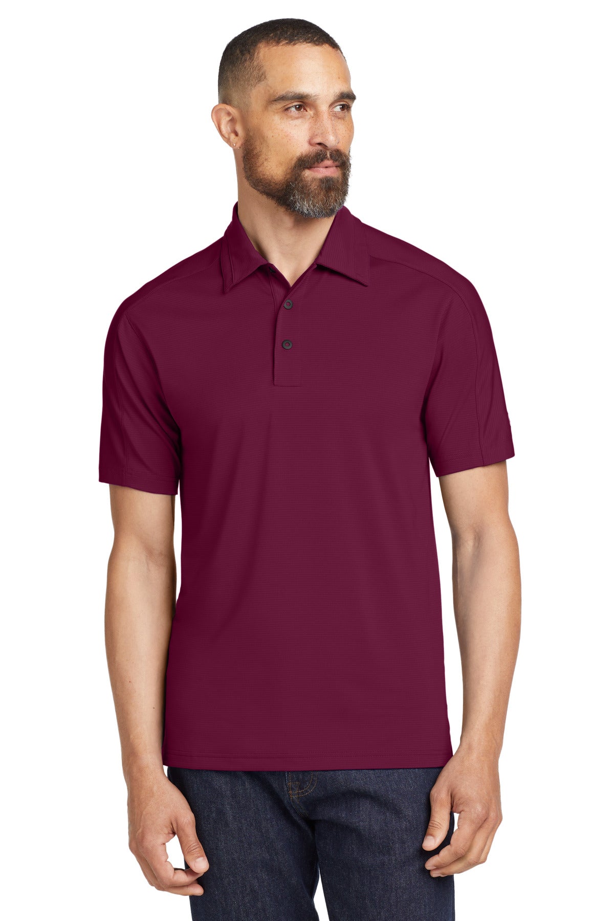 Custom Embroidered or DTF Print on OGIO ®  Linear Polo. OG1030