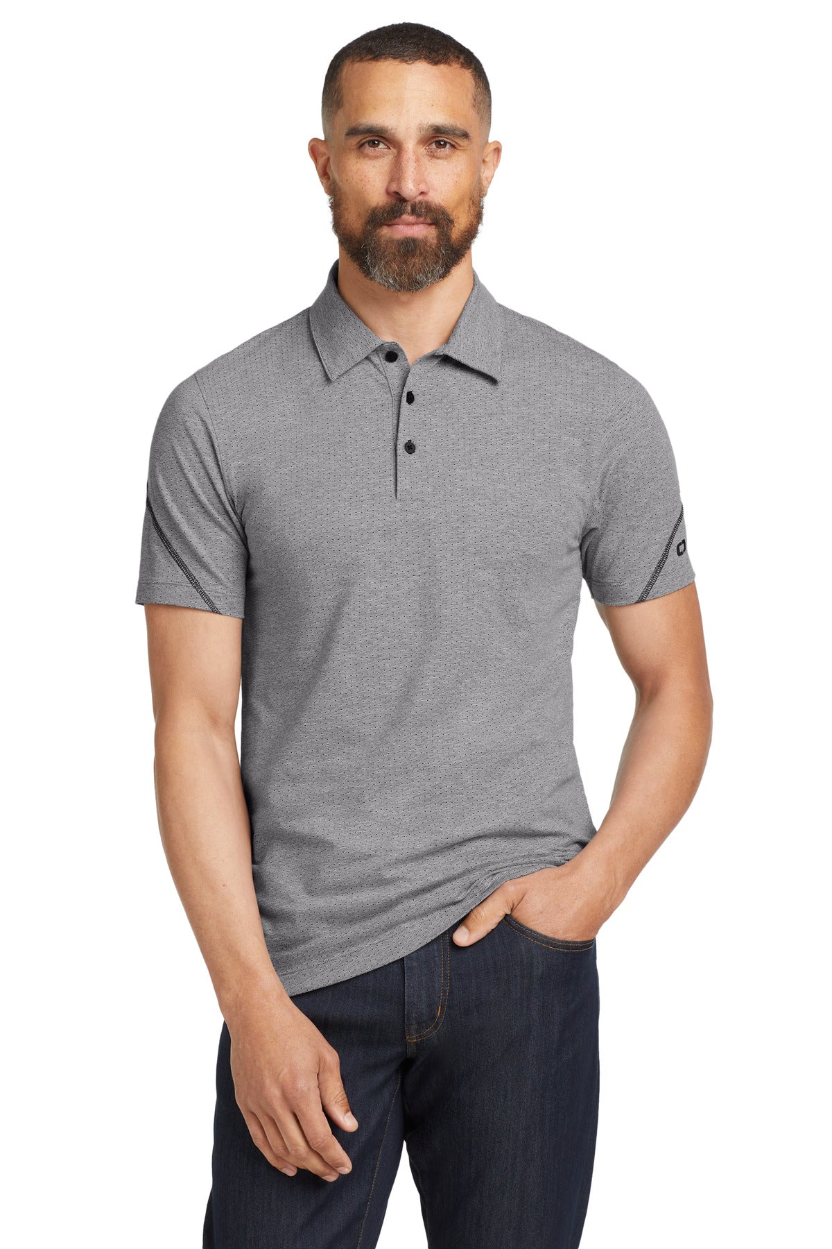 Custom Embroidered or DTF Print on OGIO  ®  Tread Polo. OG135