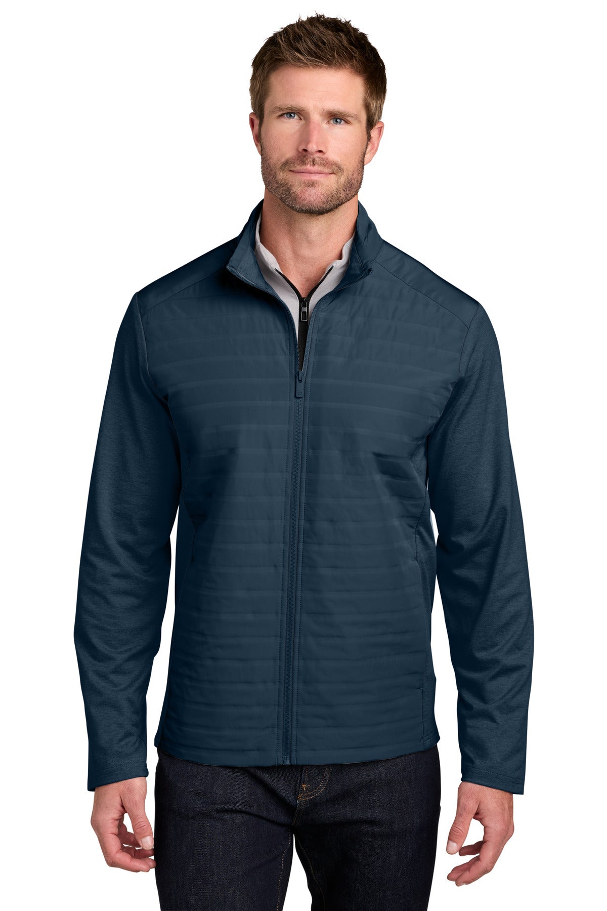 Custom Embroidery or DTF Print - OGIO ®  Driveline Hybrid Jacket OG760