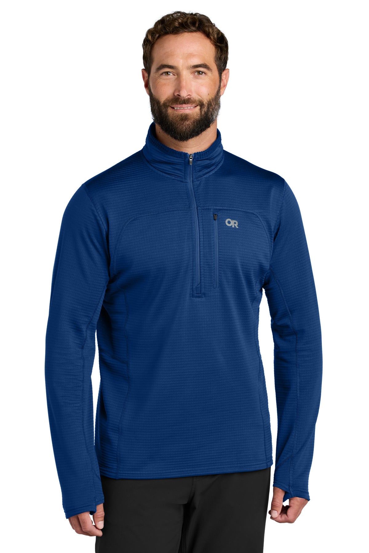 Custom Embroidery or DTF Print - LIMITED EDITION Outdoor Research ®  Tech Grid 1/4-Zip Fleece OR322267