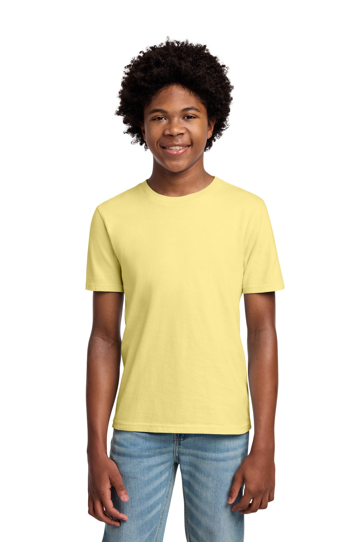 Custom Embroidery or DTF Print - Port & Co ®  Youth Beach Wash ®  Garment-Dyed Tee. PC099Y