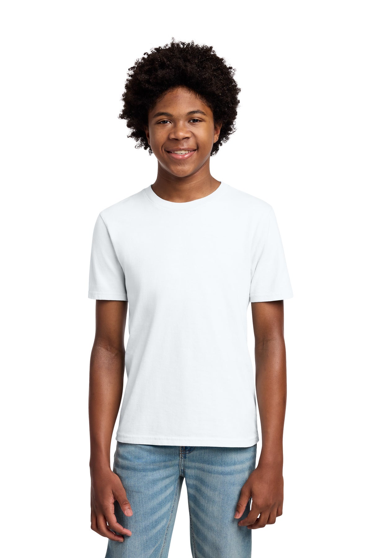 Custom Embroidery or DTF Print - Port & Co ®  Youth Beach Wash ®  Garment-Dyed Tee. PC099Y