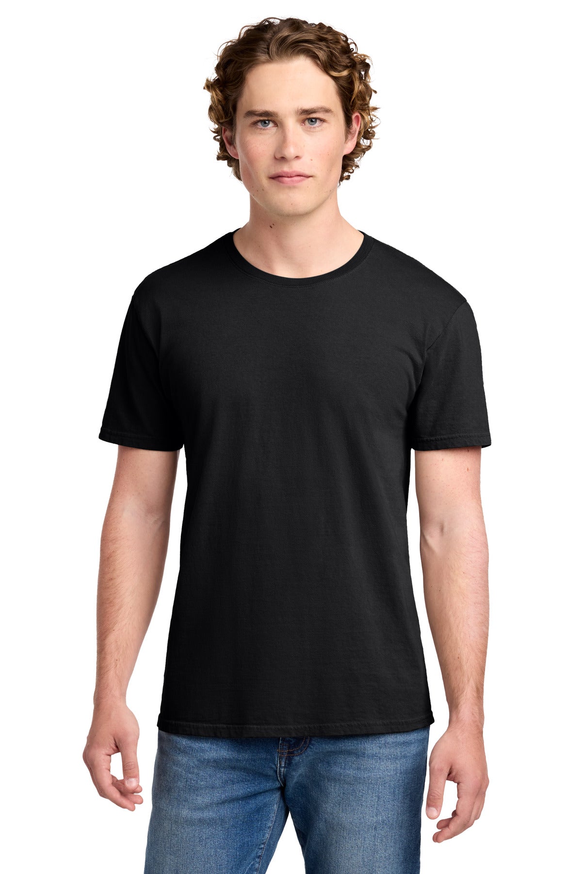 Custom Embroidery or DTF Print - Port & Co ®  Beach Wash ®  Garment-Dyed Tee. PC099