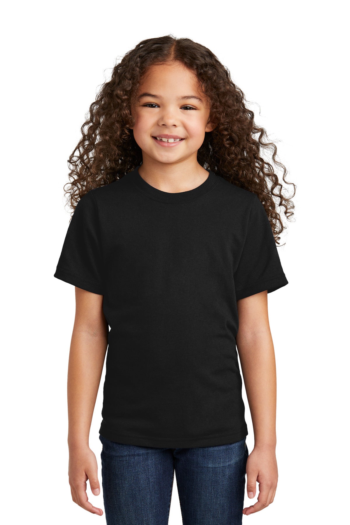 Custom Embroidery or DTF Print - Port & Co ™  Youth Tri-Blend Tee PC330Y