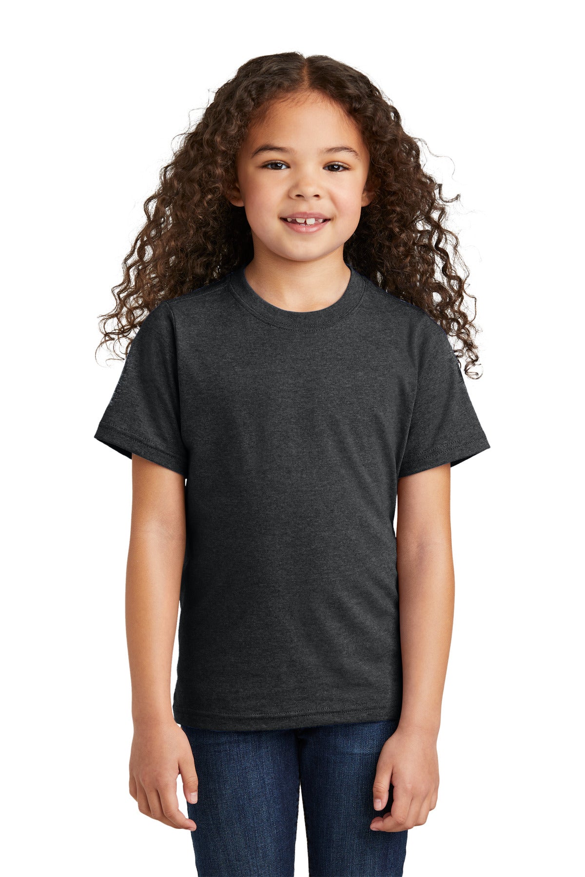 Custom Embroidery or DTF Print - Port & Co ™  Youth Tri-Blend Tee PC330Y