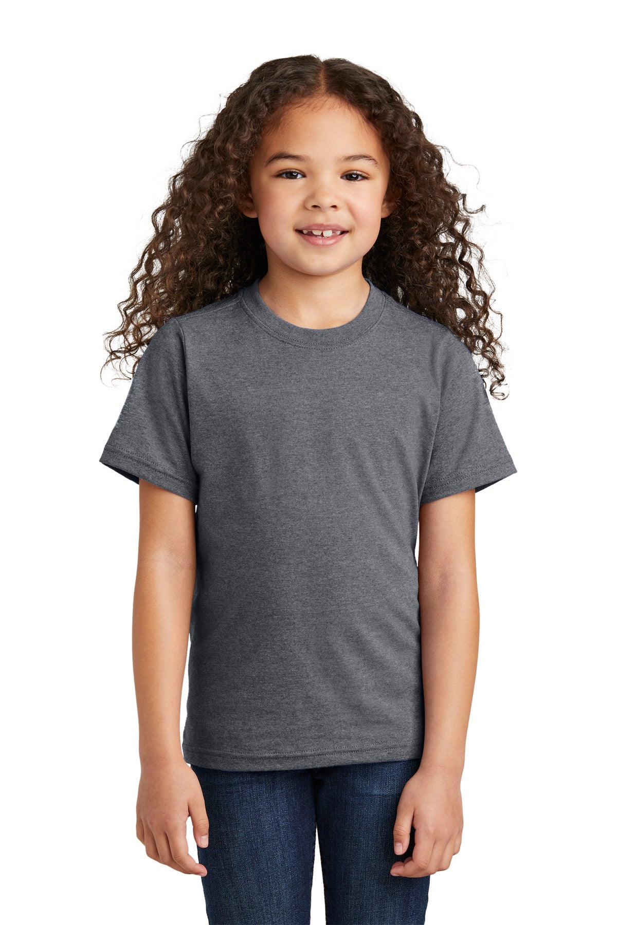 Custom Embroidery or DTF Print - Port & Co ™  Youth Tri-Blend Tee PC330Y