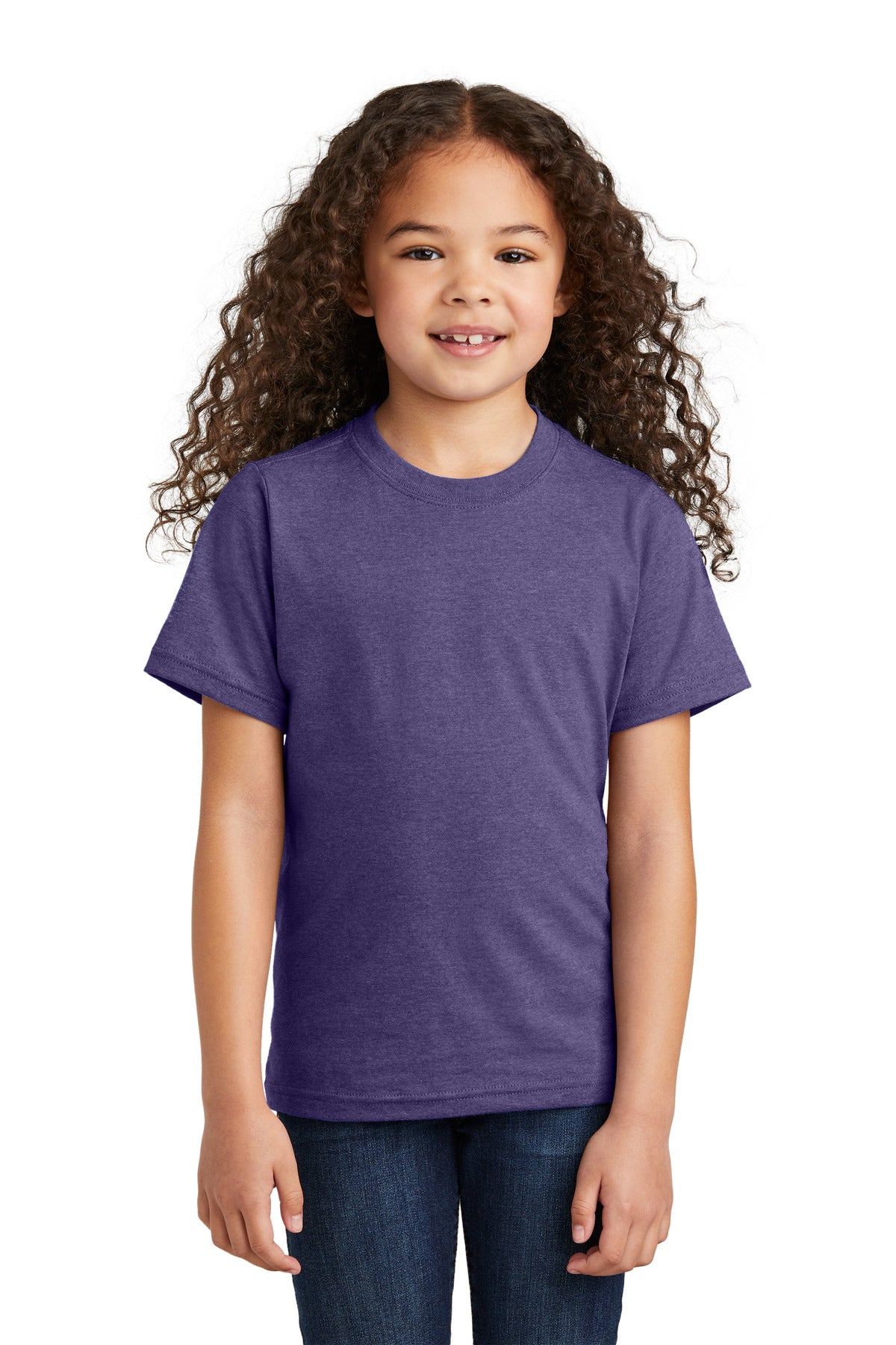 Custom Embroidery or DTF Print - Port & Co ™  Youth Tri-Blend Tee PC330Y