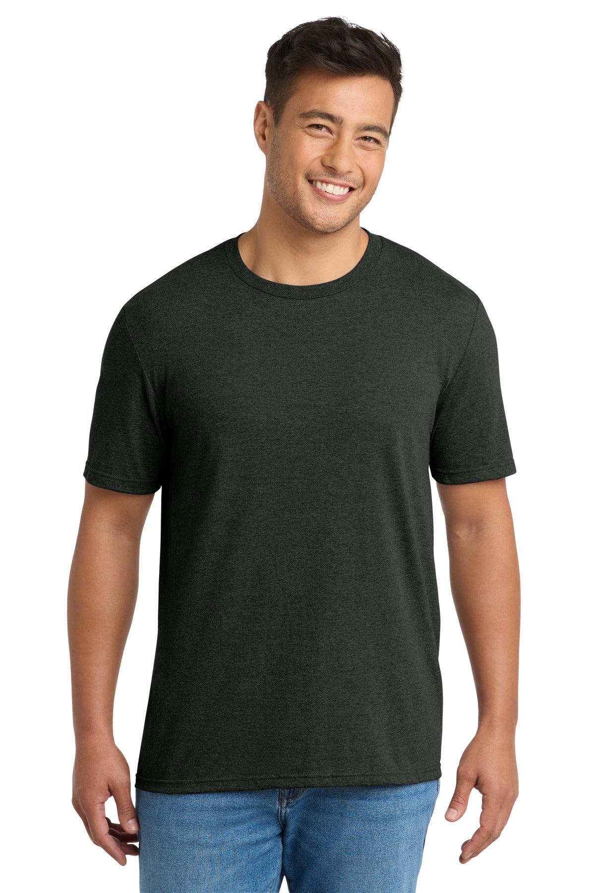 Custom Embroidery or DTF Print - Port & Co ®  Tri-Blend Tee. PC330