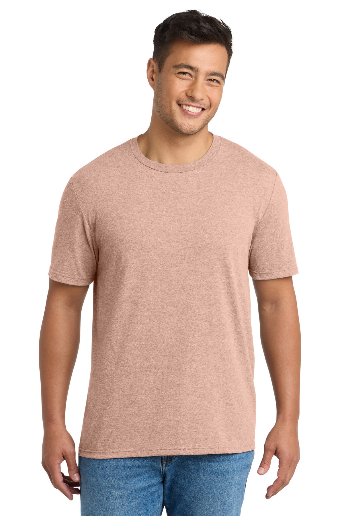 Custom Embroidery or DTF Print - Port & Co ®  Tri-Blend Tee. PC330