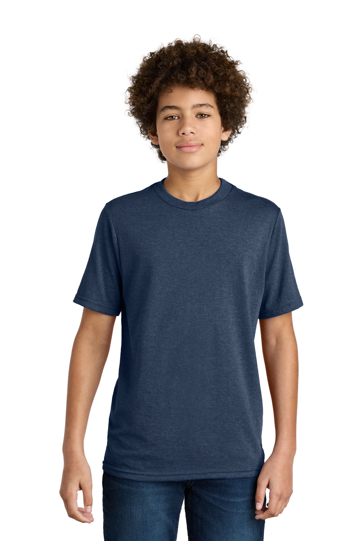 Custom Embroidery or DTF Print - Port & Co ™  Youth CVC Tee PC340Y