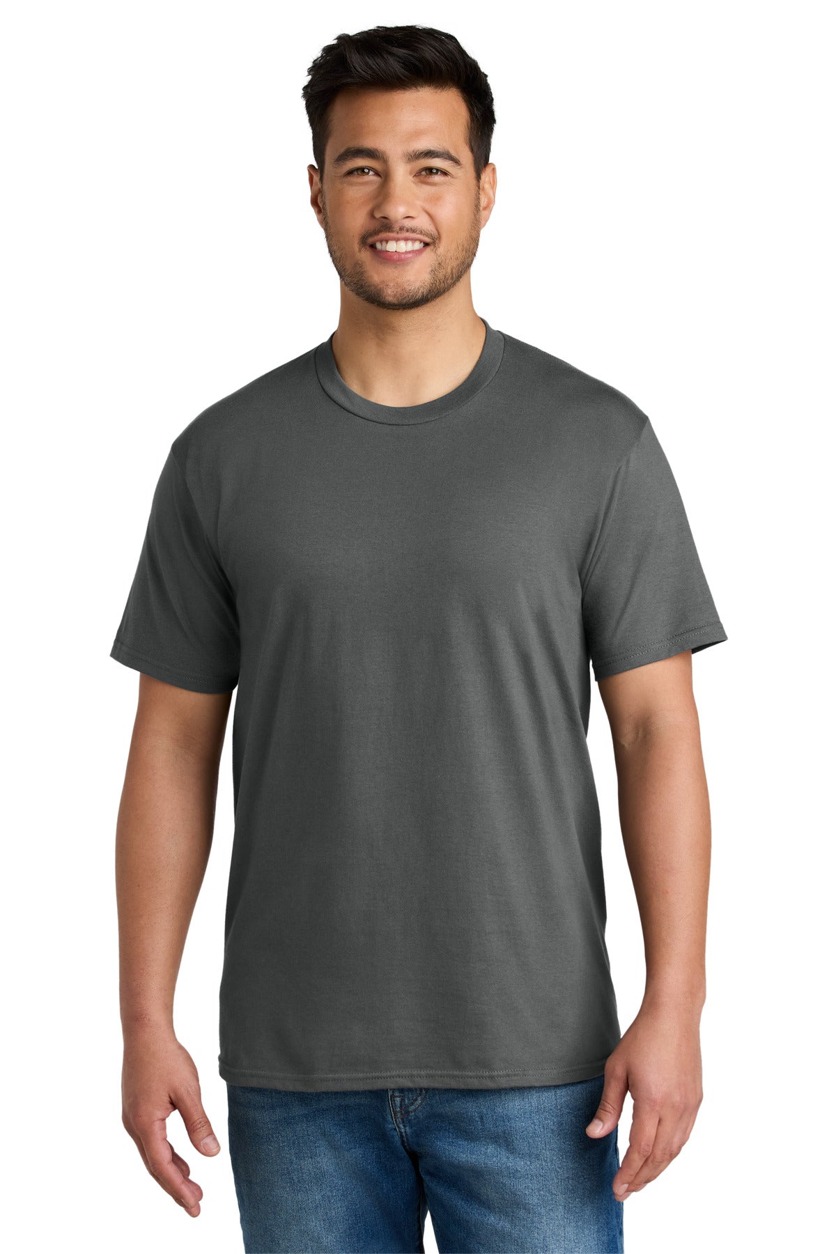 Custom Embroidery or DTF Print - Port & Co ®  CVC Tee PC340