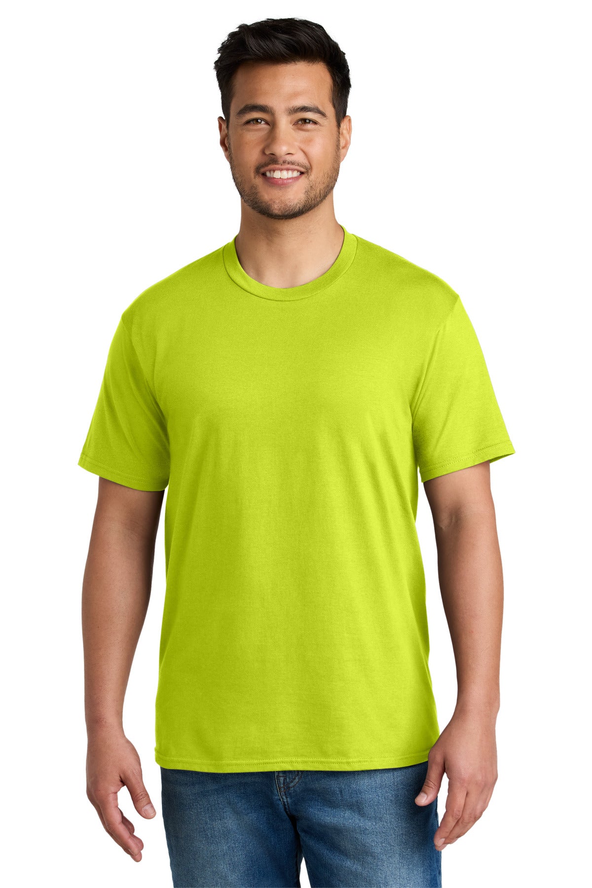 Custom Embroidery or DTF Print - Port & Co ®  CVC Tee PC340