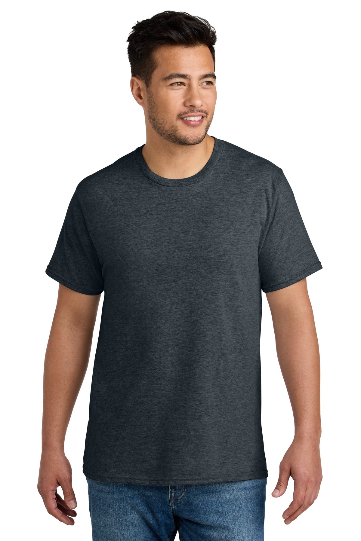 Custom Embroidery or DTF Print - Port & Co ®  CVC Tee PC340